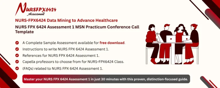 NURS FPX 6424 Assessment 1 MSN Practicum Conference Call Template
